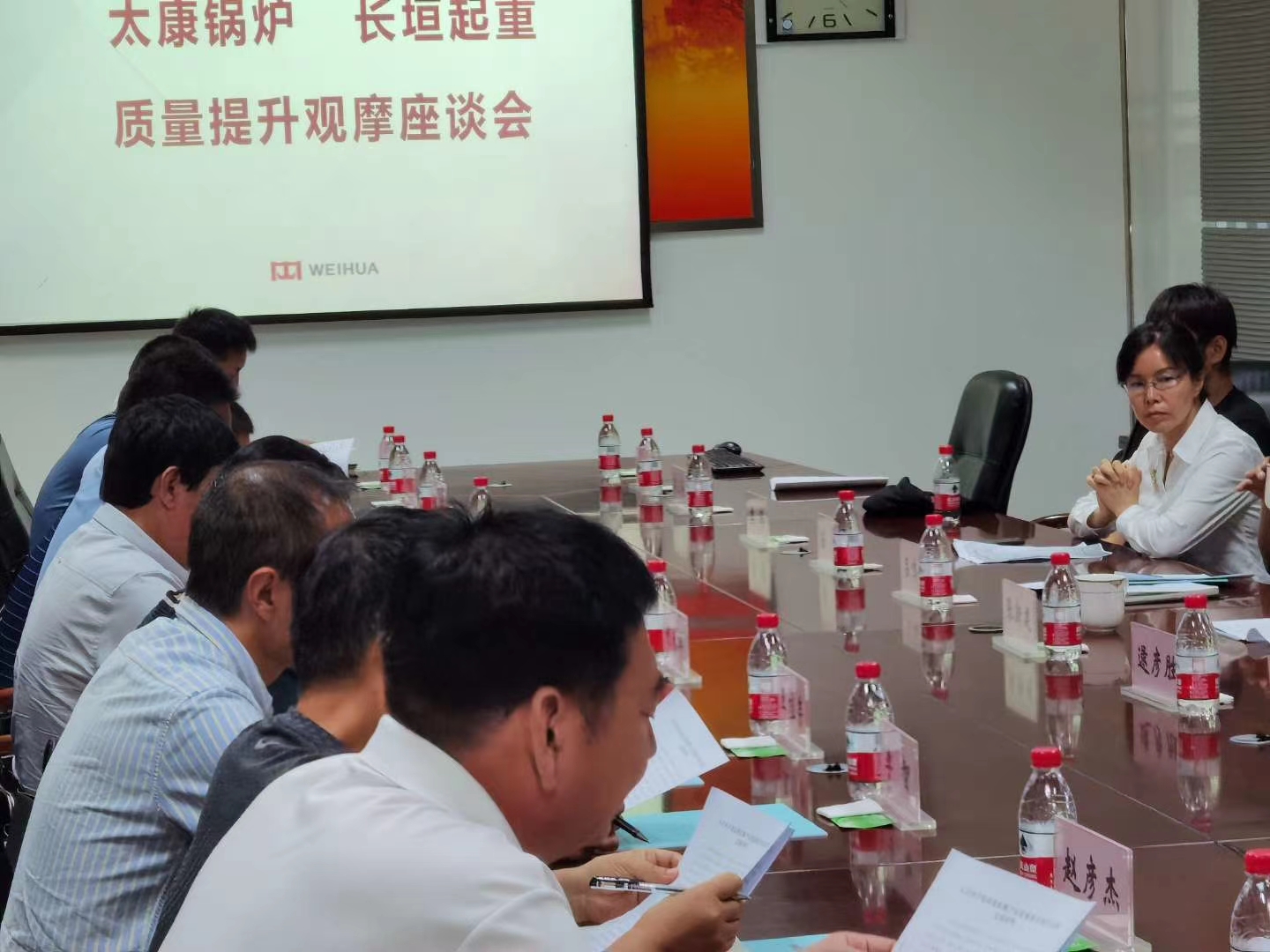 太康鍋爐考察長垣起重集團